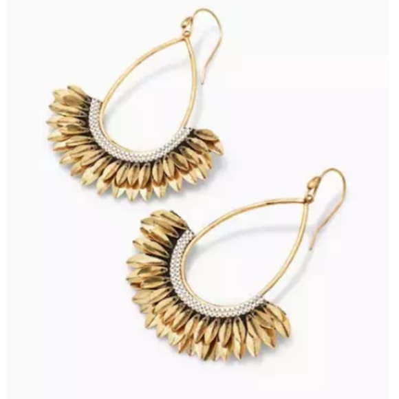 Stella & Dot | Bronze GoldβοΈPegasus Statement Earrings - Picture 13 of 13